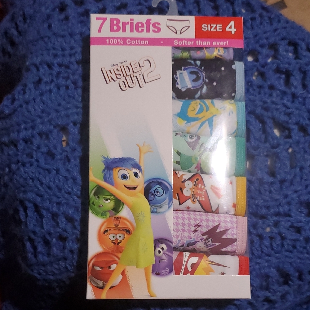 Inside Out Kids Briefs - 7 Pack